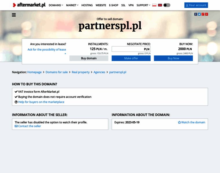Partnerspl.pl thumbnail