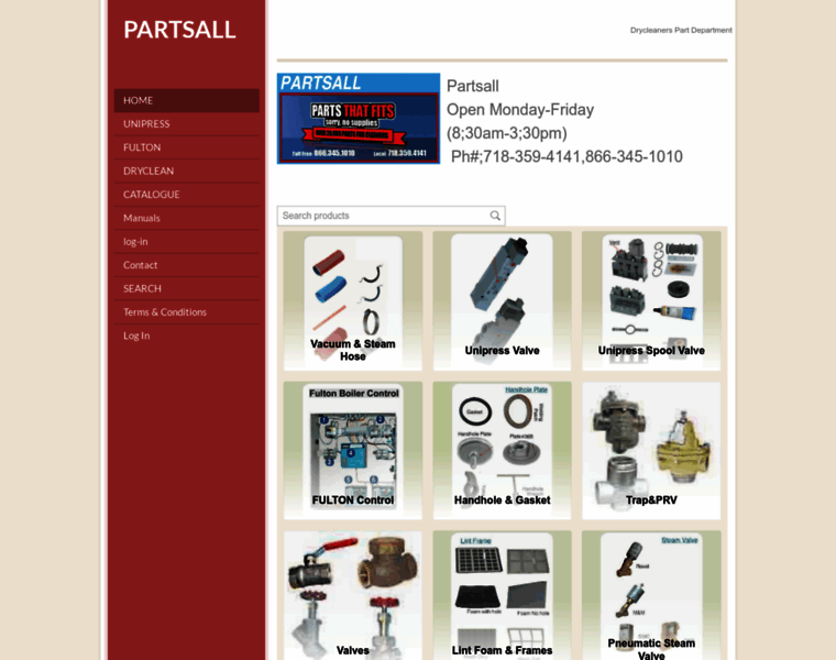 Partsall.com thumbnail