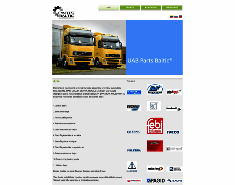 Partsbaltic.lt thumbnail Partsbaltic.lt thumbnail