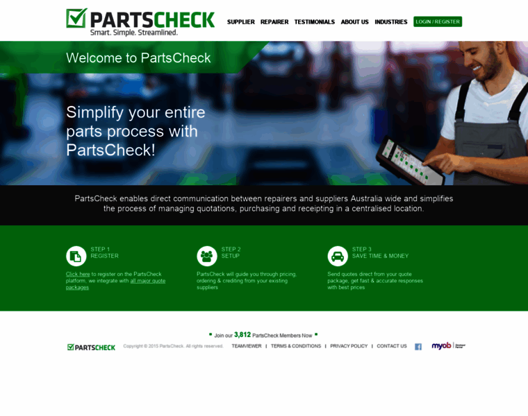 Partscheck.com.au thumbnail