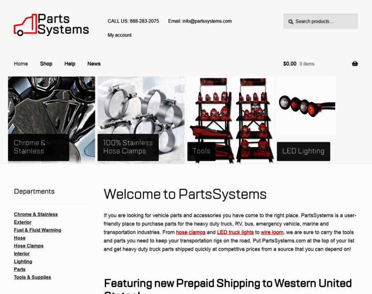 Partssystems.com thumbnail