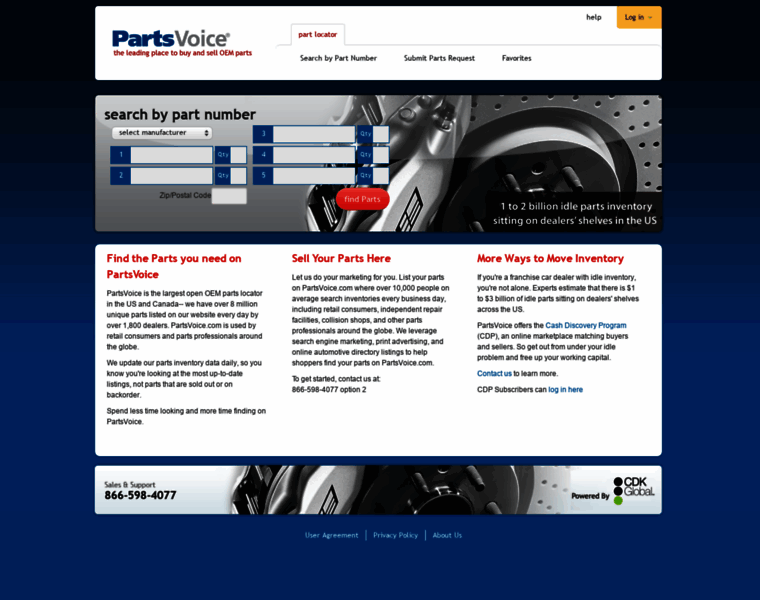 Partsvoice.com thumbnail