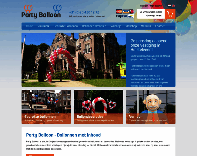 Partyballoon.nl thumbnail
