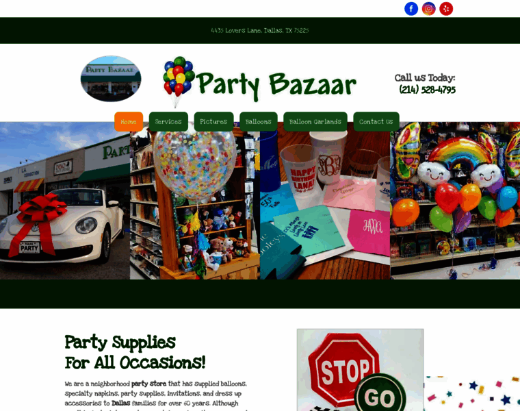 Partybazaardallas.com thumbnail