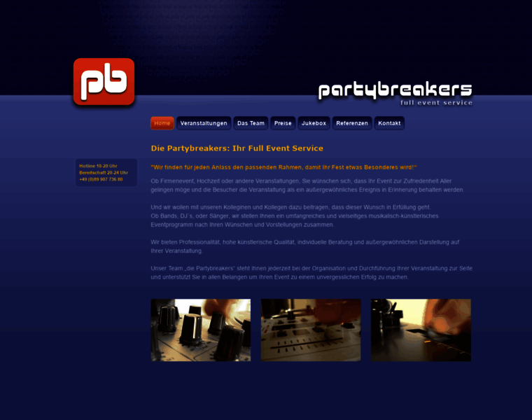 Partybreakers.de thumbnail