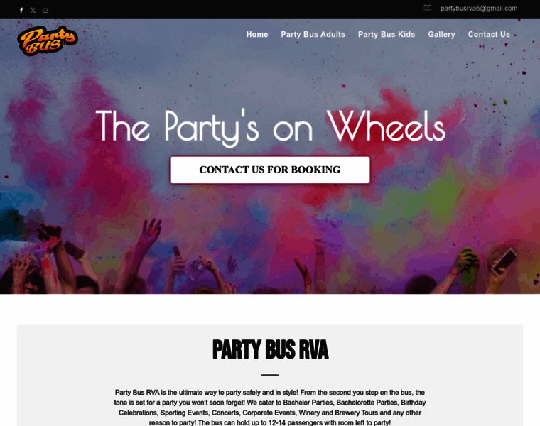 Partybusrva.com thumbnail