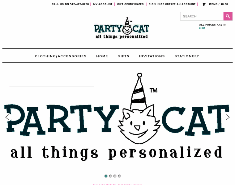 Partycat.com thumbnail