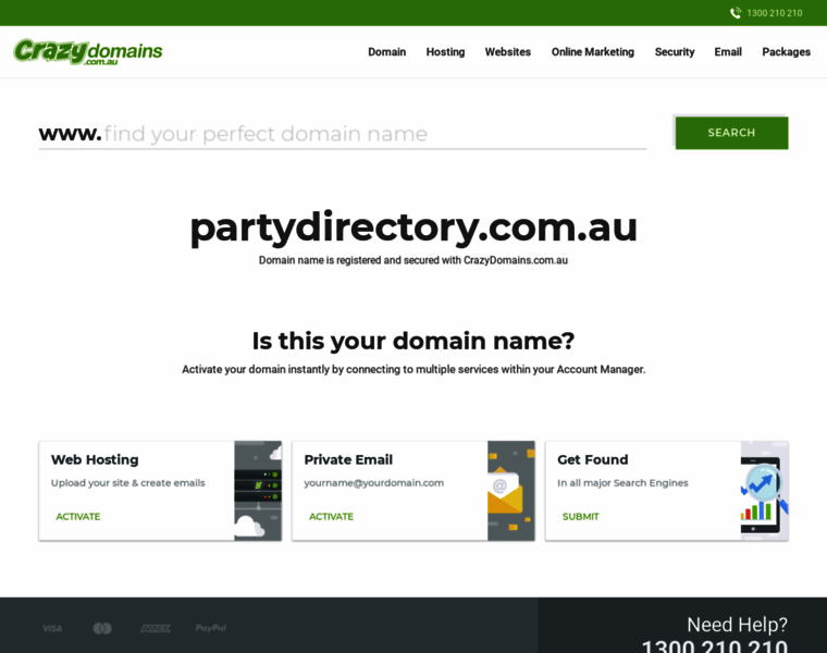 Partydirectory.com.au thumbnail