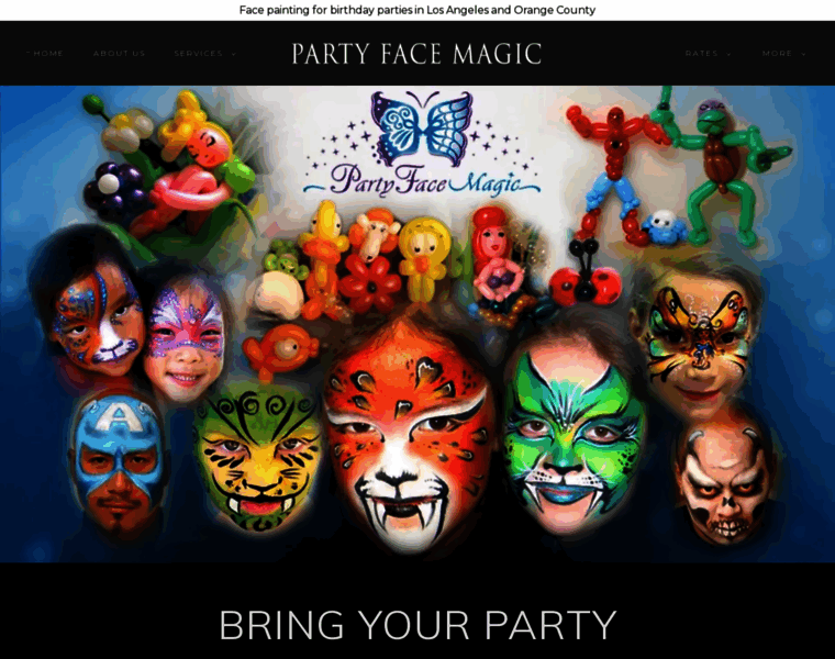 Partyfacemagic.com thumbnail