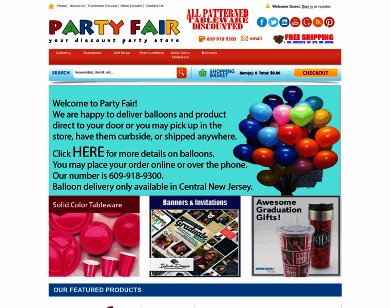 Partyfair.com thumbnail