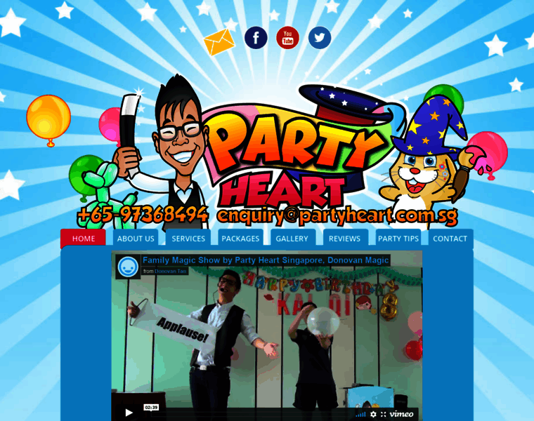 Partyheart.com.sg thumbnail