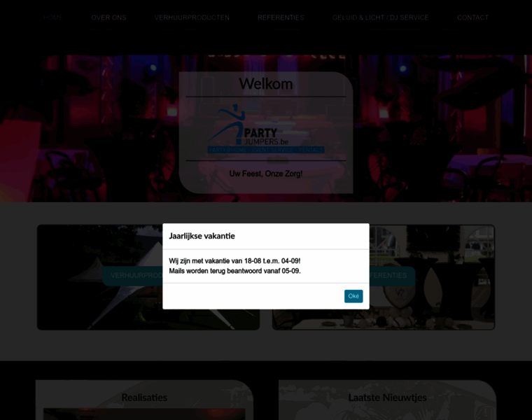 Partyjumpers.be thumbnail