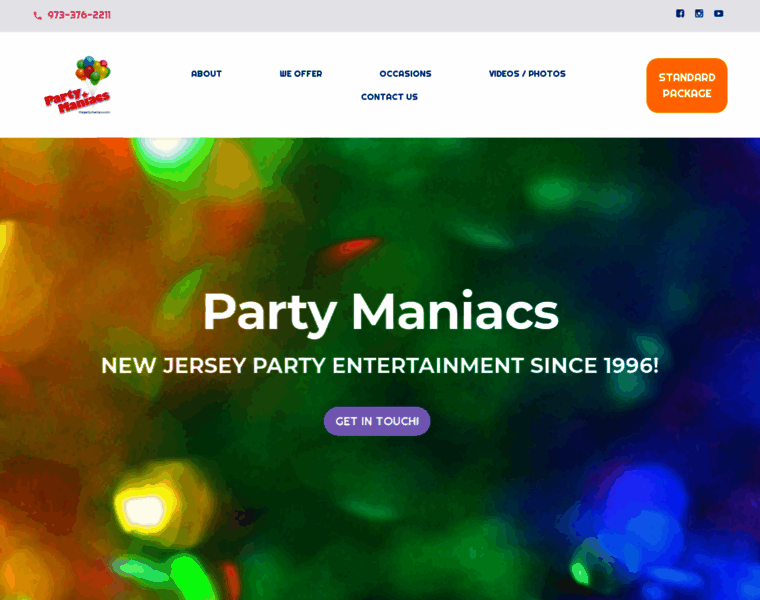 Partymaniacsnj.com thumbnail