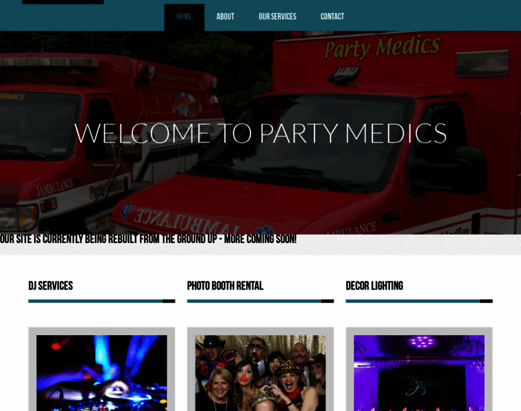 Partymedics.net thumbnail