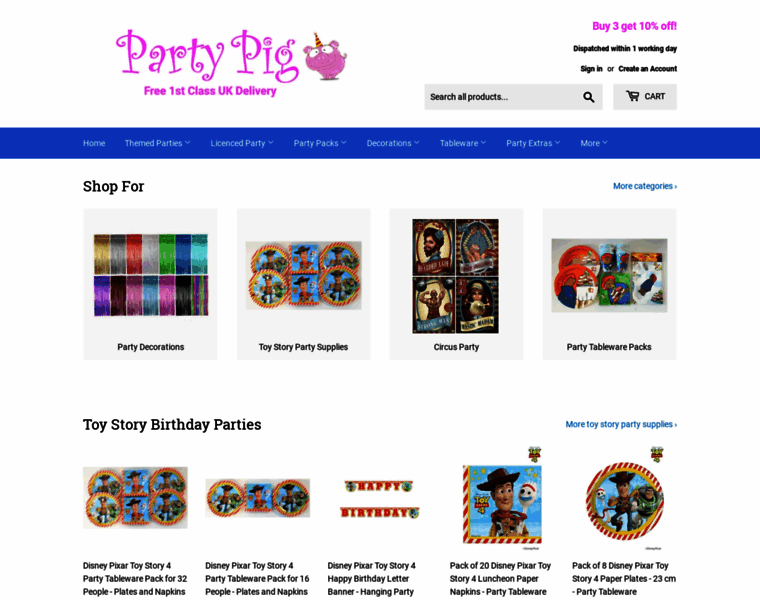 Partypig.co.uk thumbnail