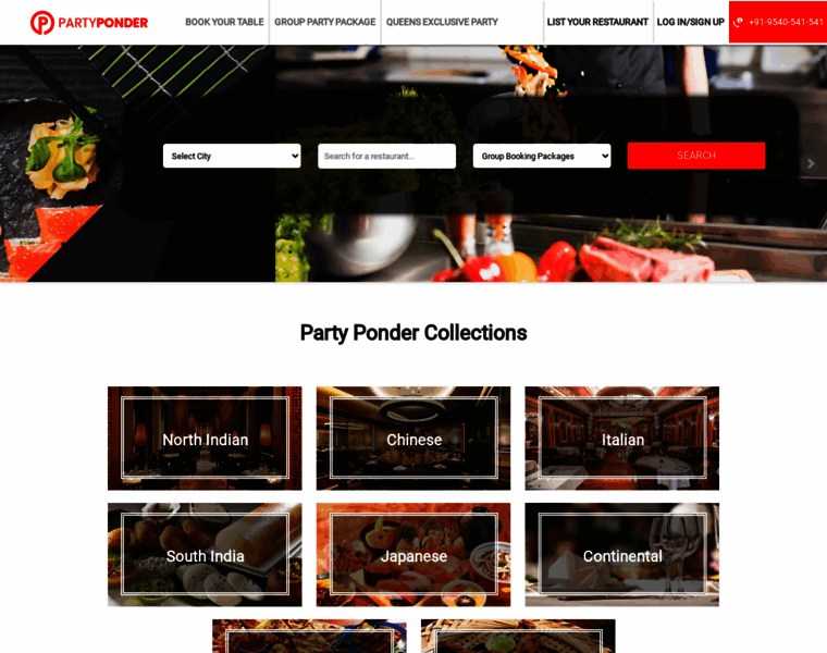 Partyponder.com thumbnail