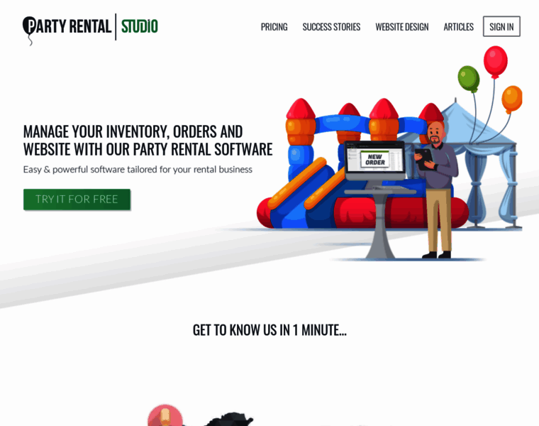 Partyrentalstudio.com thumbnail