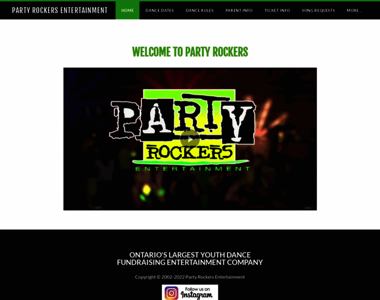 Partyrockers.ca thumbnail