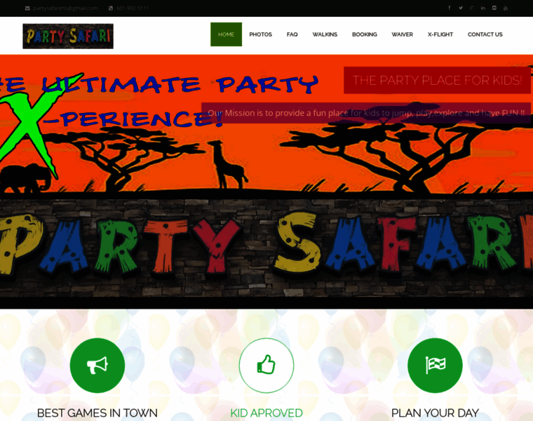 Partysafari.us thumbnail