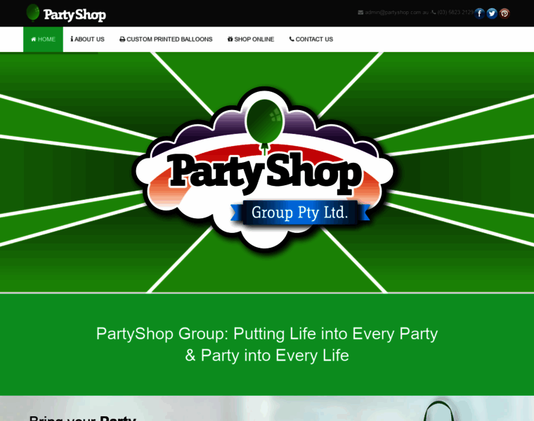 Partyshop.com.au thumbnail