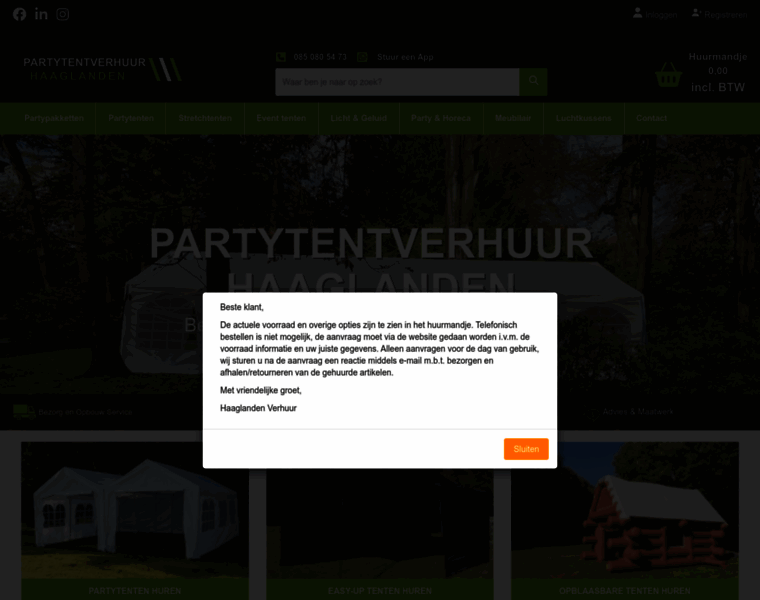 Partytentverhuur-haaglanden.nl thumbnail