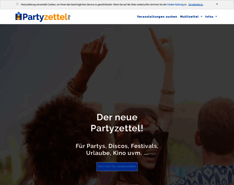 Partyzettel.org thumbnail