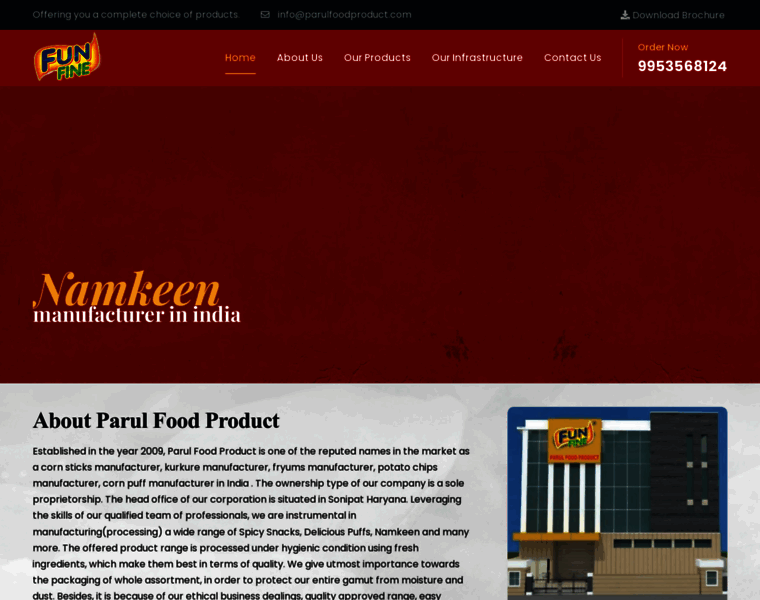 Parulfoodproduct.com thumbnail