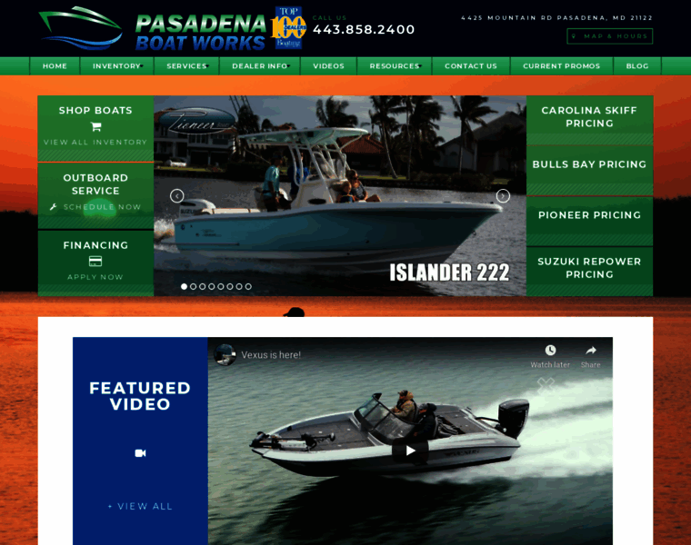 Pasadenaboatworks.com thumbnail