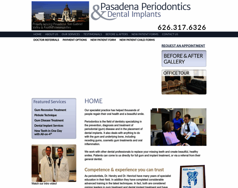 Pasadenaperiodontics.com thumbnail