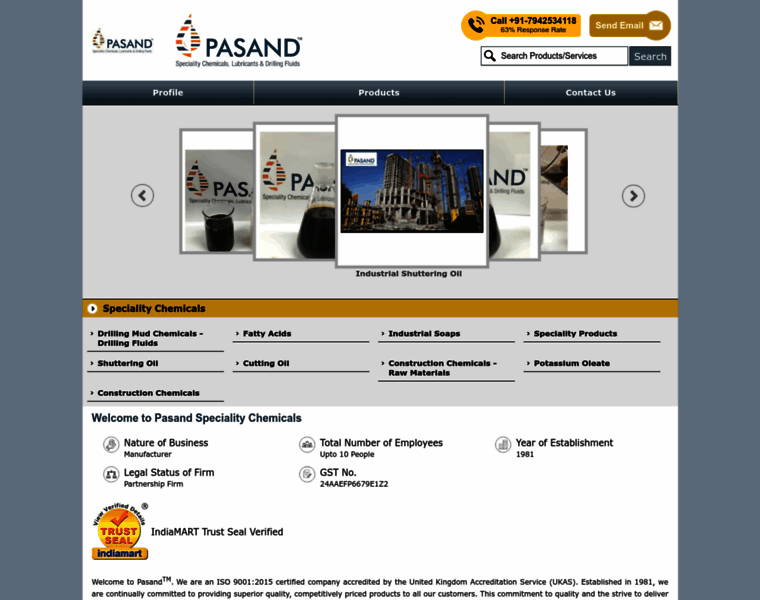 Pasandgroup.com thumbnail