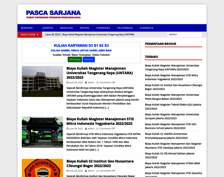 Pasca-sarjana.com thumbnail