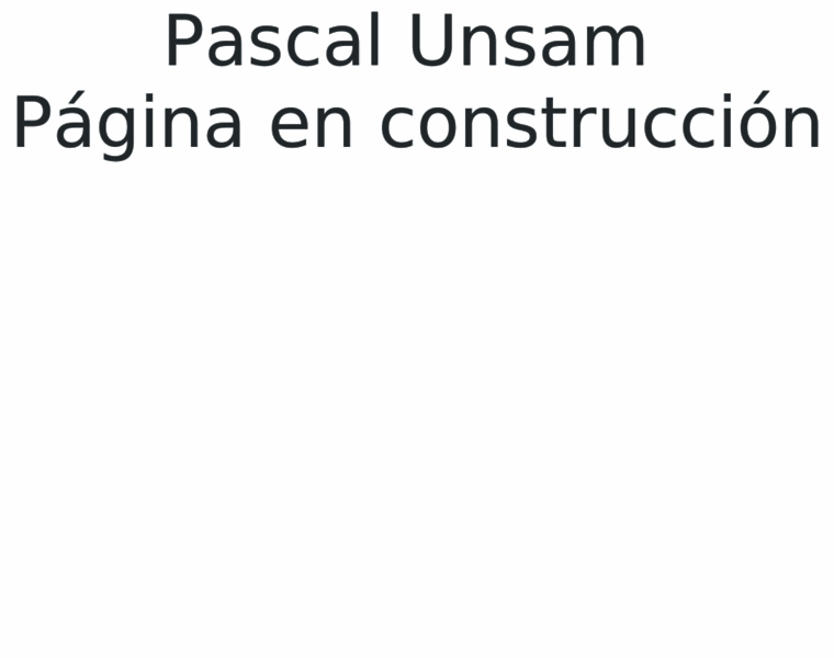 Pascal.unsam.edu.ar thumbnail