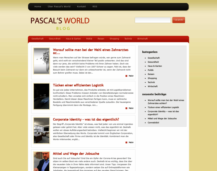 Pascalsworld.ch thumbnail