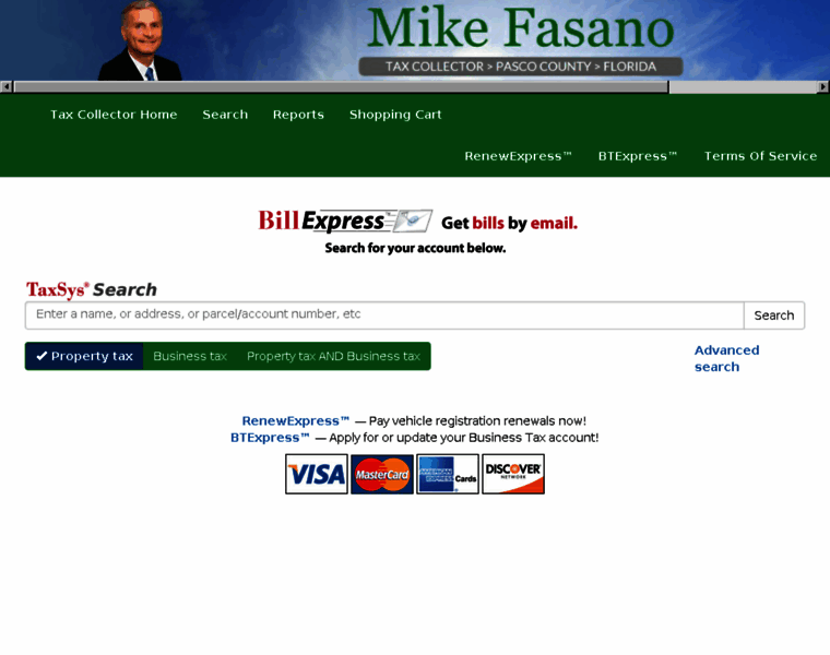 Pasco.county-taxes.com thumbnail