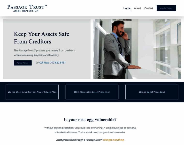 Passagetrust.com thumbnail