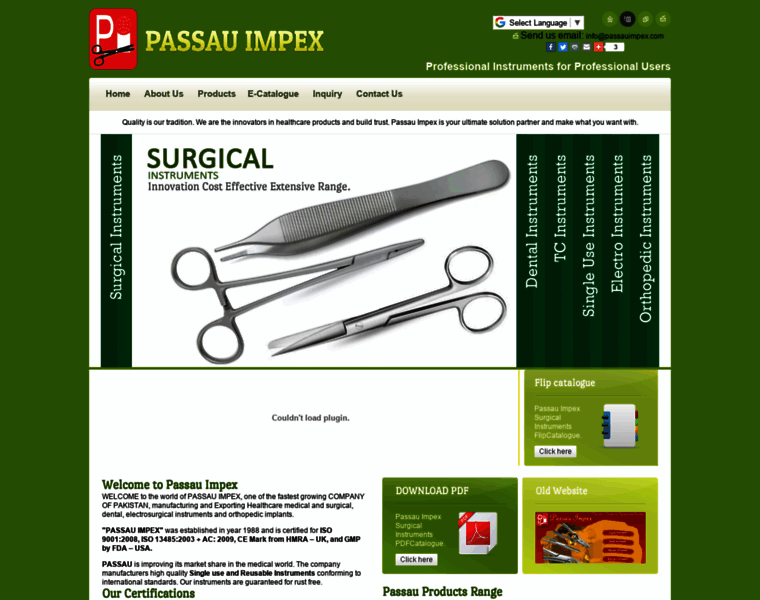 Passauimpex.com thumbnail