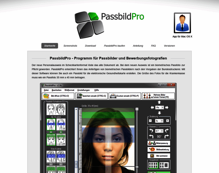 Passbild-pro.de thumbnail