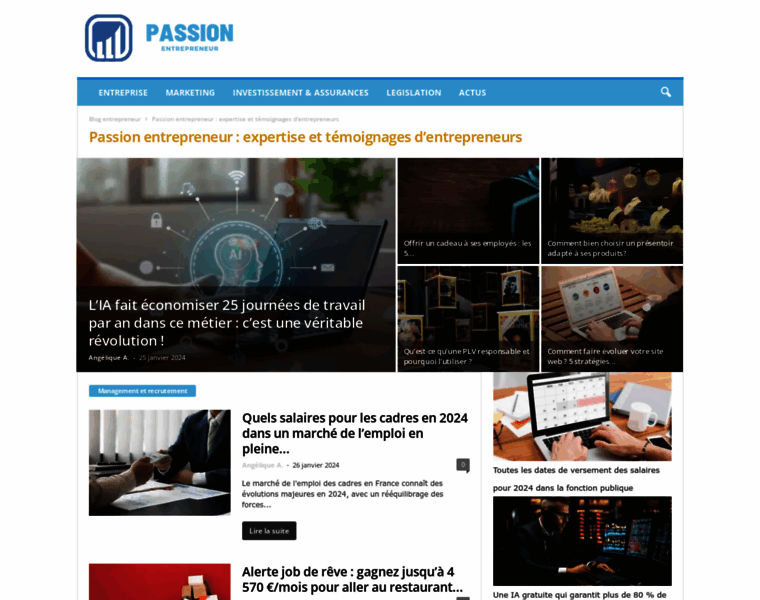 Passion-entrepreneur.com thumbnail