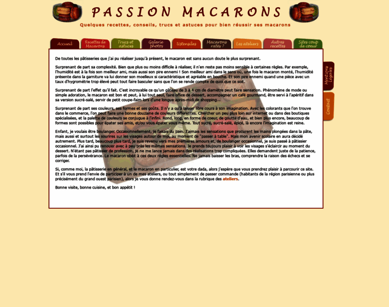 Passion-macarons.fr thumbnail