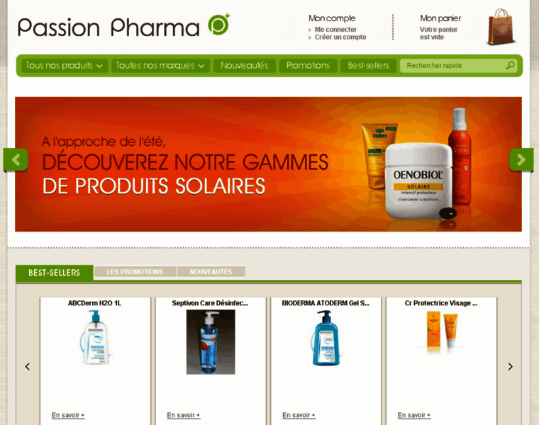 Passion-pharma.fr thumbnail