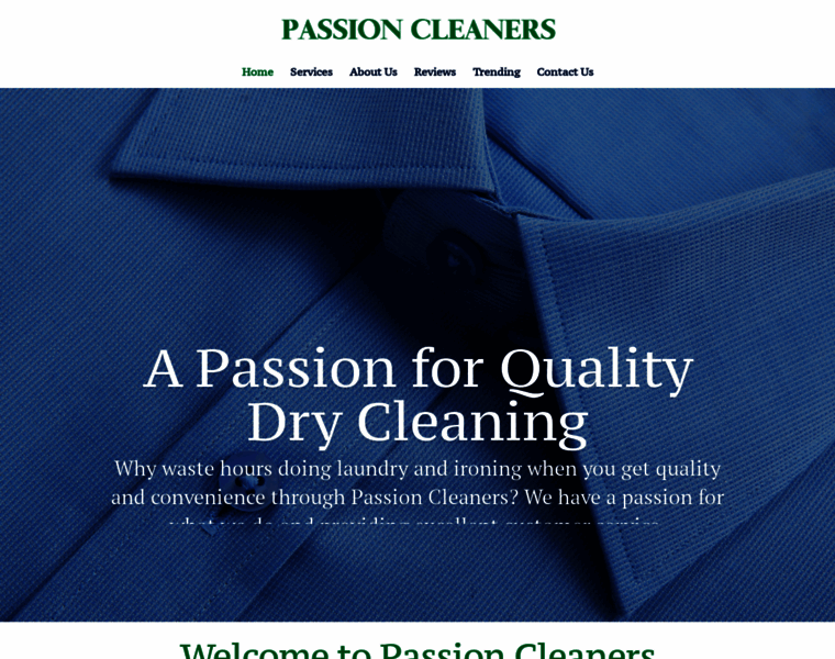 Passioncleaners.com thumbnail