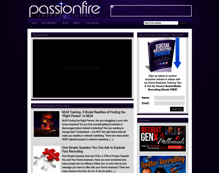 Passionfire.com thumbnail