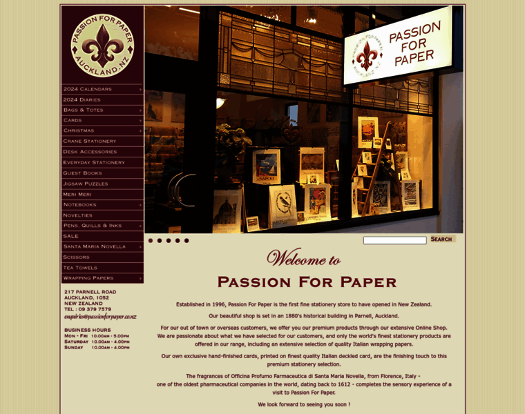 Passionforpaper.co.nz thumbnail
