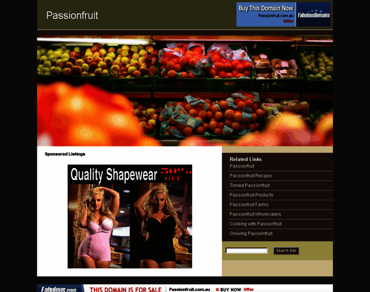 Passionfruit.com.au thumbnail