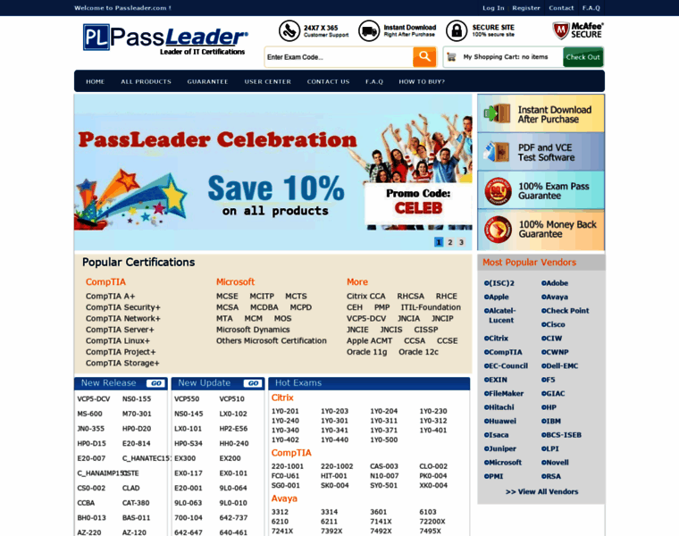 Passleader.com thumbnail
