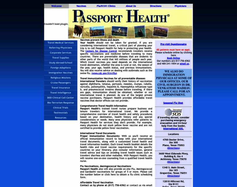 Passporthealthtexas.com thumbnail
