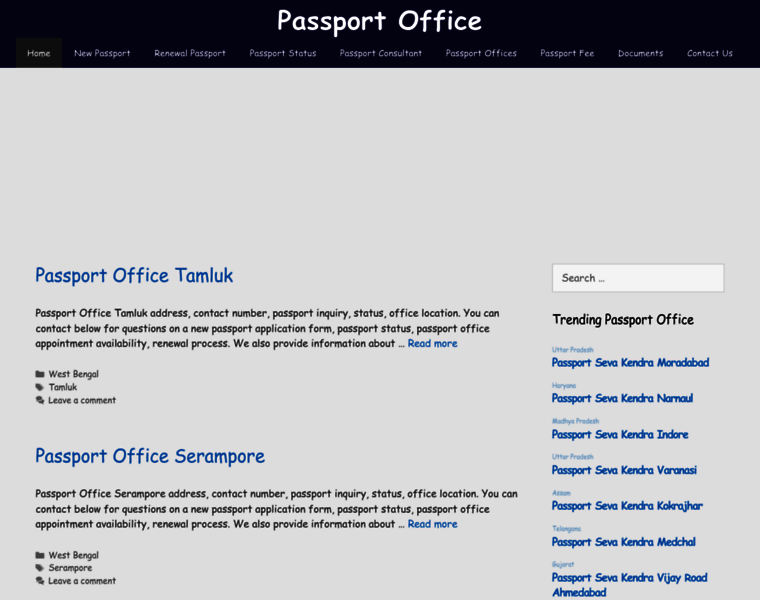 Passportoffice.co.in thumbnail