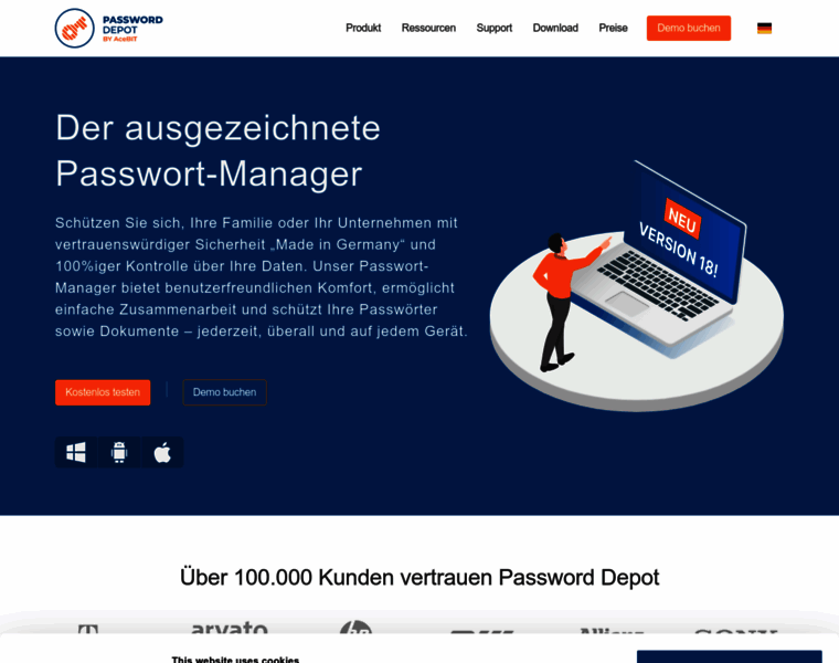 Password-depot.de thumbnail Password-depot.de thumbnail