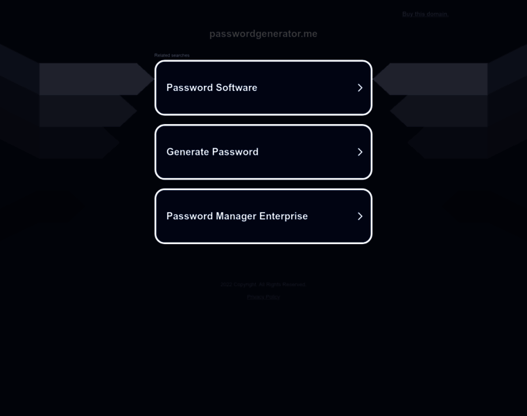 Passwordgenerator.me thumbnail Passwordgenerator.me thumbnail