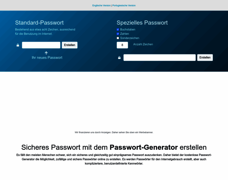 Passwort-generator.eu thumbnail